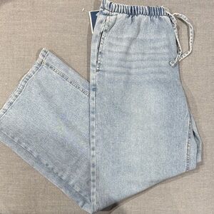 Vanilla Star Ultra cozy drawstring jeans M